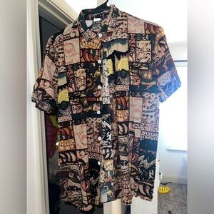 Short sleeve button down